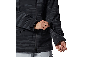 Image of Mountain Hardwear Powder Quest Jacket - Womens, Black, Large, 2004121010-Black-L