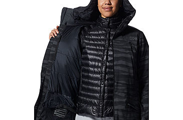 Image of Mountain Hardwear Powder Quest Jacket - Womens, Black, Large, 2004121010-Black-L