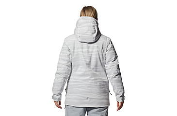 Image of Mountain Hardwear Powder Quest Jacket - Womens, Glacial, Large, 2004121097-Glacial-L