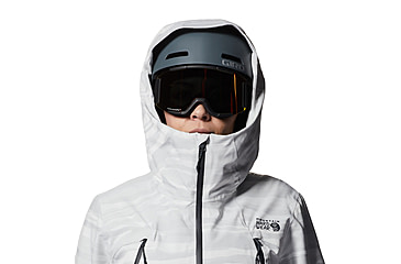 Image of Mountain Hardwear Powder Quest Jacket - Womens, Glacial, Large, 2004121097-Glacial-L