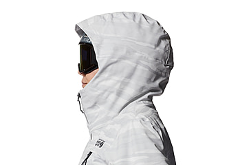 Image of Mountain Hardwear Powder Quest Jacket - Womens, Glacial, Large, 2004121097-Glacial-L