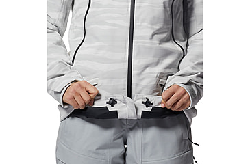 Image of Mountain Hardwear Powder Quest Jacket - Womens, Glacial, Large, 2004121097-Glacial-L