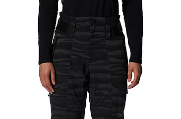Image of Mountain Hardwear Powder Quest Pant - Womens, Black, Medium, Regular, 2004131010-Black-M-R