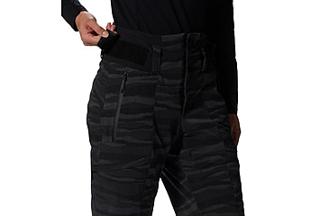 Image of Mountain Hardwear Powder Quest Pant - Womens, Black, Medium, Regular, 2004131010-Black-M-R