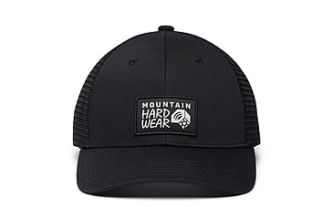 Image of Mountain Hardwear Recycled Trucker Hat, Black, O/S, 190423055852