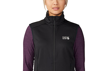Image of Mountain Hardwear Sendura Vest - Womens, Black, Small, 2104871010-S
