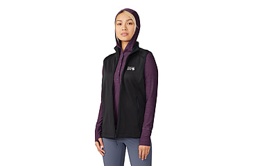 Image of Mountain Hardwear Sendura Vest - Womens, Black, Small, 2104871010-S