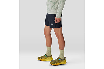 Image of Mountain Hardwear Shade Lite Short - Mens, Long, Black, 2XL, 1986811010-XXL