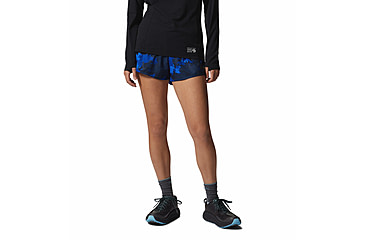 Image of Mountain Hardwear Shade Lite Shorts - Womens, Radiant Pines Camo, Medium, 1986791412-Ro-M-R