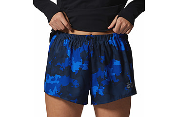 Image of Mountain Hardwear Shade Lite Shorts - Womens, Radiant Pines Camo, Medium, 1986791412-Ro-M-R