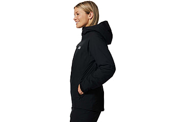 Image of Mountain Hardwear Stretch Ozonic Insulated Jacket - Womens, Black, Small, 2015861010-BLACK-S