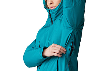 Image of Mountain Hardwear Stretch Ozonic Insulated Jacket - Womens, Botanic, Extra Large, 2092841340-XL