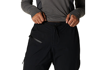Image of Mountain Hardwear Stretch Ozonic Pant - Womens, Black, Medium, Long, 1985731010-M-L