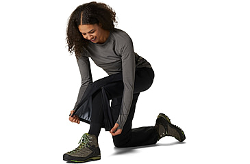 Image of Mountain Hardwear Stretch Ozonic Pant - Womens, Black, Medium, Long, 1985731010-M-L