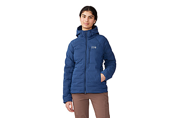 Image of Mountain Hardwear Stretchdown Hoody - Womens, Outer Dark, Small, 2104781401-S