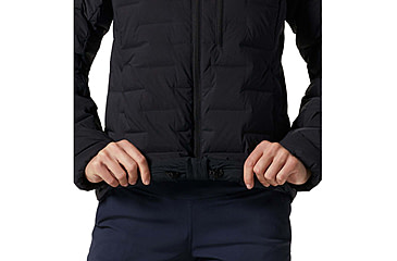 Image of Mountain Hardwear Stretchdown Jacket - Womens, Black, Small, 1943281010-S