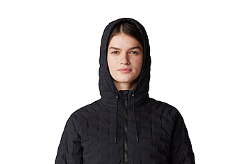 Image of Mountain Hardwear Stretchdown Light Full Zip Hoody - Womens, 010, S, 2077681-010-S
