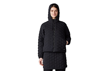 Image of Mountain Hardwear Stretchdown Light Full Zip Hoody - Womens, 010, S, 2077681-010-S