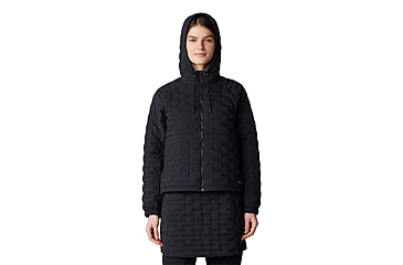 Image of Mountain Hardwear Stretchdown Light Full Zip Hoody - Womens, 010, S, 2077681-010-S