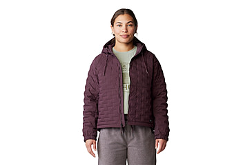 Image of Mountain Hardwear Stretchdown Light Full Zip Hoody - Womens, 513, M, 2077681-513-M