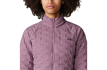 Image of Mountain Hardwear Stretchdown Light Jacket - Womens, Dark Daze, Small, 2104801534-S
