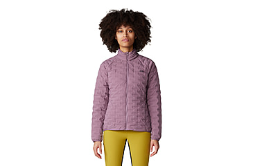Image of Mountain Hardwear Stretchdown Light Jacket - Womens, Dark Daze, Small, 2104801534-S