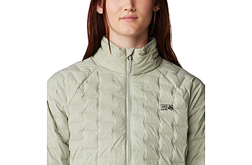 Image of Mountain Hardwear Stretchdown Light Jacket - Womens, White Sage, Large, 2104801341-L
