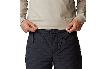 Image of Mountain Hardwear Stretchdown Light Pant - Mens, Black, Large/Long, 2079531010-L-L
