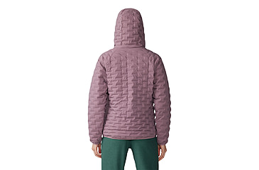 Image of Mountain Hardwear Stretchdown Light Pullover Hoody - Womens, Dark Daze, Small, 2058821534-S