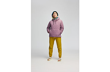 Image of Mountain Hardwear Stretchdown Light Pullover Hoody - Womens, Dark Daze, Small, 2058821534-S