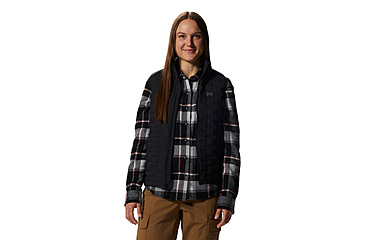 Image of Mountain Hardwear Stretchdown Light Vest - Womens, 010, L, 2104811-010-L