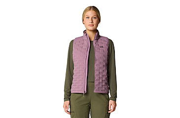 Image of Mountain Hardwear Stretchdown Light Vest - Womens, Dark Daze, Medium, 2104811534-M