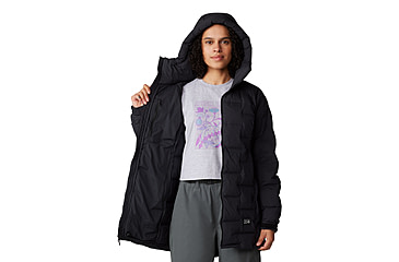 Image of Mountain Hardwear Stretchdown Parka - Womens, 010, L, 2077691-010-L