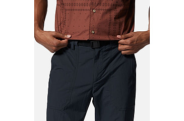 Image of Mountain Hardwear Stryder Pant - Mens, Regular, Dark Storm, 40, 2038681004-40