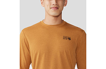 Image of Mountain Hardwear Sunblocker Long Sleeve Top - Mens, Canyon Glow Heather, Large, 2027871845-L