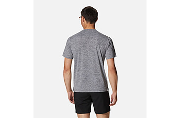 Image of Mountain Hardwear Sunblocker Short Sleeve Shirt - Men's, Foil Grey Heather, S, 2027891-056-S