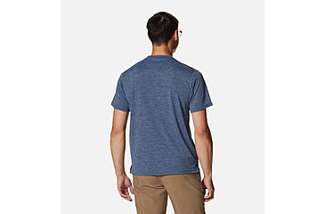 Image of Mountain Hardwear Sunblocker Short Sleeve Shirt - Mens, Zinc Heather, Extra Large, 2027891492-XL