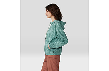 Image of Mountain Hardwear Sunshadow Full Zip Top - Womens, Mineral Spring Spore Dye Print, Small, 1982601334-S