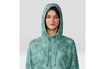 Image of Mountain Hardwear Sunshadow Full Zip Top - Womens, Mineral Spring Spore Dye Print, Small, 1982601334-S