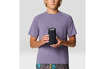 Image of Mountain Hardwear Sunshield 1/2 Zip Top - Mens, Black, L, 190423019526