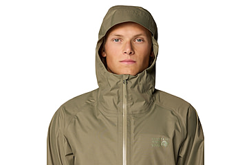 Image of Mountain Hardwear Threshold Jacket - Mens, Stone Green, Mantis Green, XXL, 190423032631