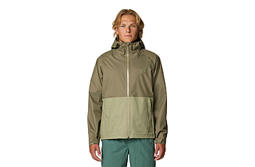 Image of Mountain Hardwear Threshold Jacket - Mens, Stone Green, Mantis Green, XXL, 190423032631