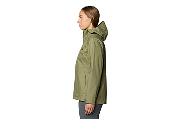 Image of Mountain Hardwear Threshold Jacket - Womens, Mission Olive, XL, 190423048458