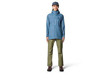 Image of Mountain Hardwear Threshold Parka - Womens, Adriatic Blue, S, 190423037636