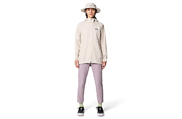 Image of Mountain Hardwear Threshold Parka - Womens, Talc, L, 190423037568