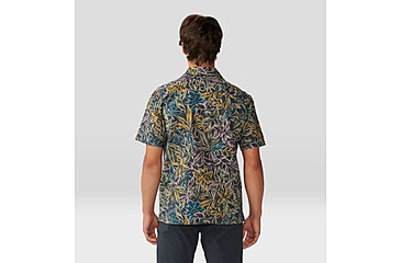 Image of Mountain Hardwear Trail Sender Camp Shirt - Mens, Volcanic Floral Print, Small, 2075061007-S