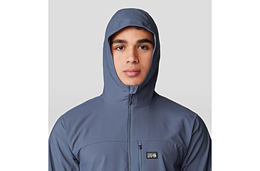 Image of Mountain Hardwear Trail Sender Jacket - Mens, Blue Slate, Extra Large, 2027841417-XL