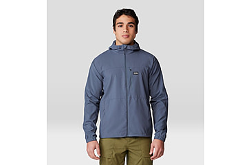 Image of Mountain Hardwear Trail Sender Jacket - Mens, Blue Slate, Extra Large, 2027841417-XL