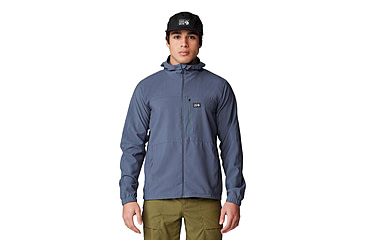Image of Mountain Hardwear Trail Sender Jacket - Mens, Blue Slate, Extra Large, 2027841417-XL