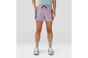 Image of Mountain Hardwear Trail Sender Short - Womens, Daze, Blue Slate, Large, 2067931533-L